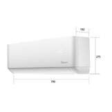 QVENTI Matador Single-split Wand airco set 2.6kW