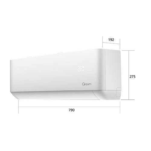 QVENTI Matador Single-split Wand airco set 2.6kW