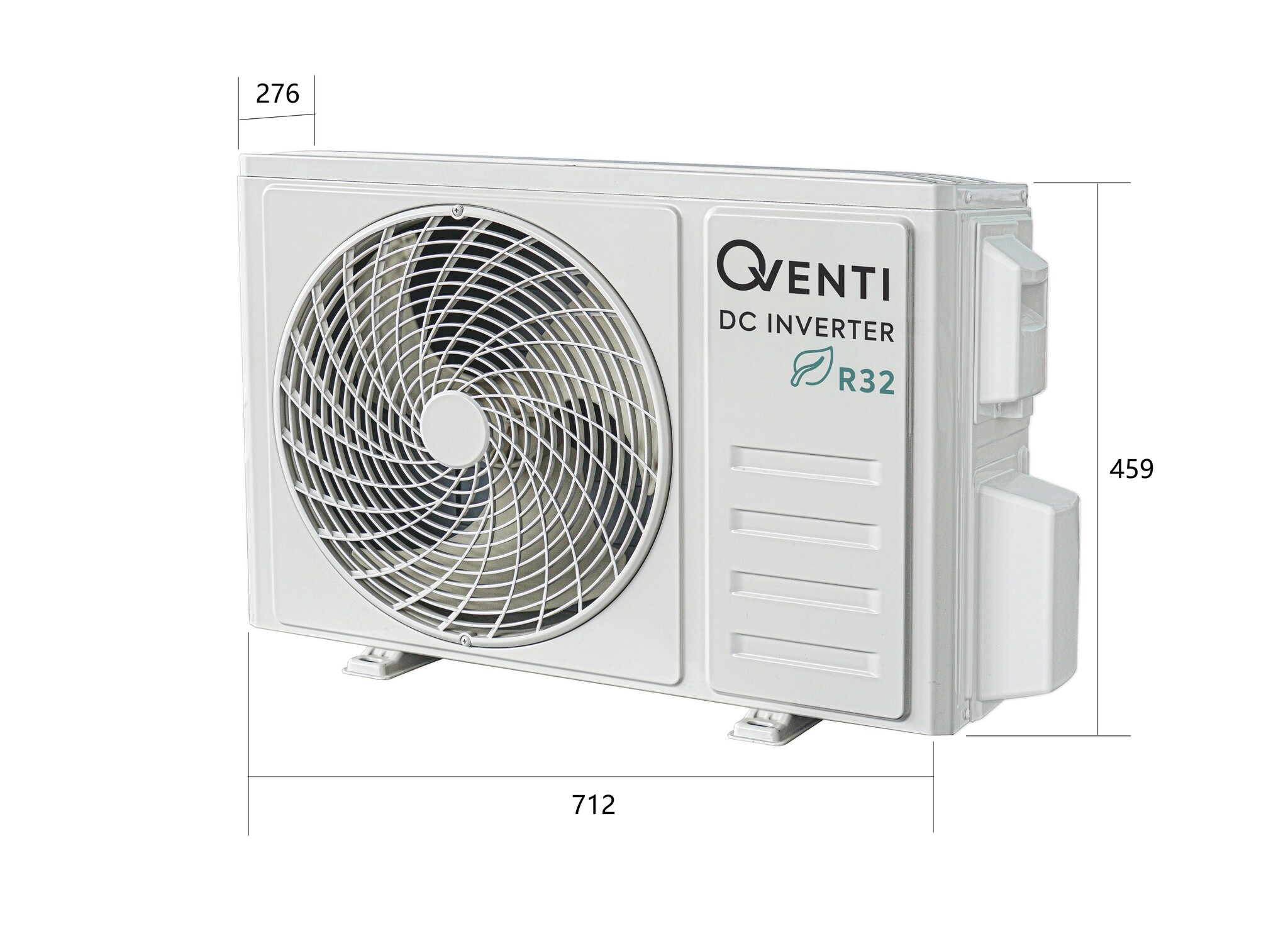 QVENTI Matador Single-split Wand airco set 2.6kW