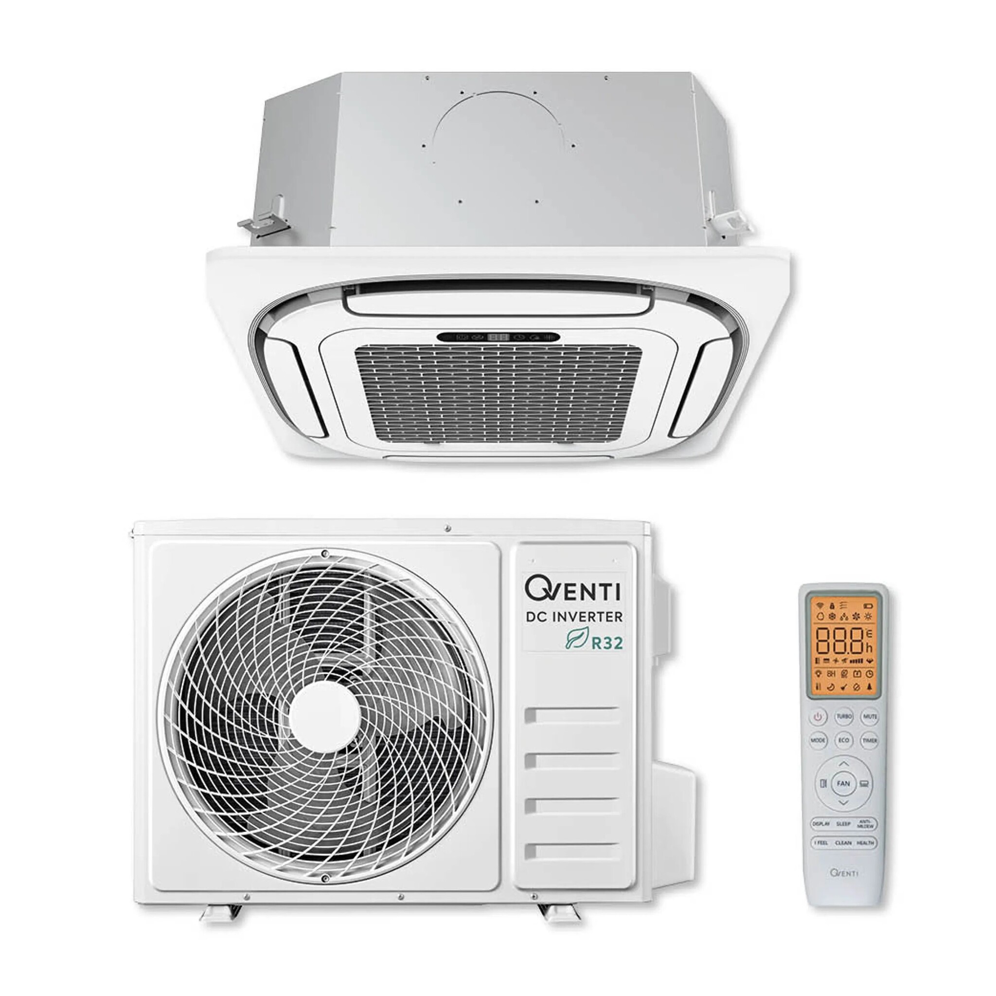 QVENTI Matador Single-split plafond airco set 5.0kW