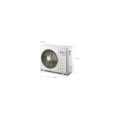QVENTI HECO Single-split Wand airco set 3.5kW