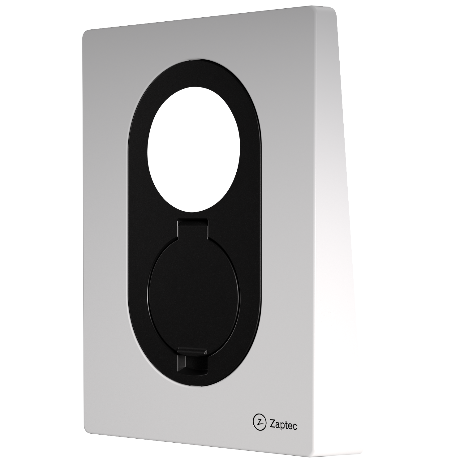 Zaptec GO - Voorzijde kap - Cloud White