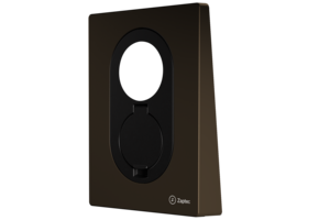 Zaptec GO - Voorzijde kap - Wood Brown