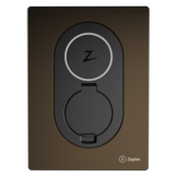 Zaptec GO - Voorzijde kap - Wood Brown