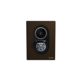 Zaptec GO - Voorzijde kap - Wood Brown