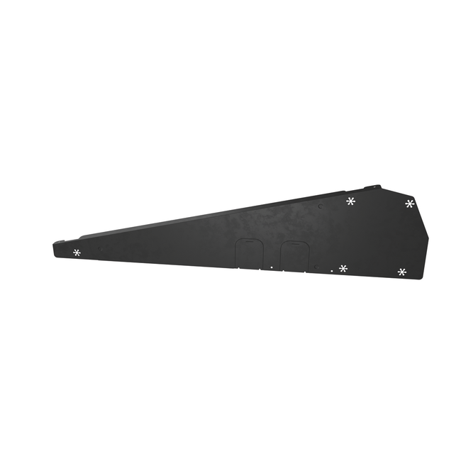 Enstall | FlatFix Fusion | Winddeflector Rechts | Zwart