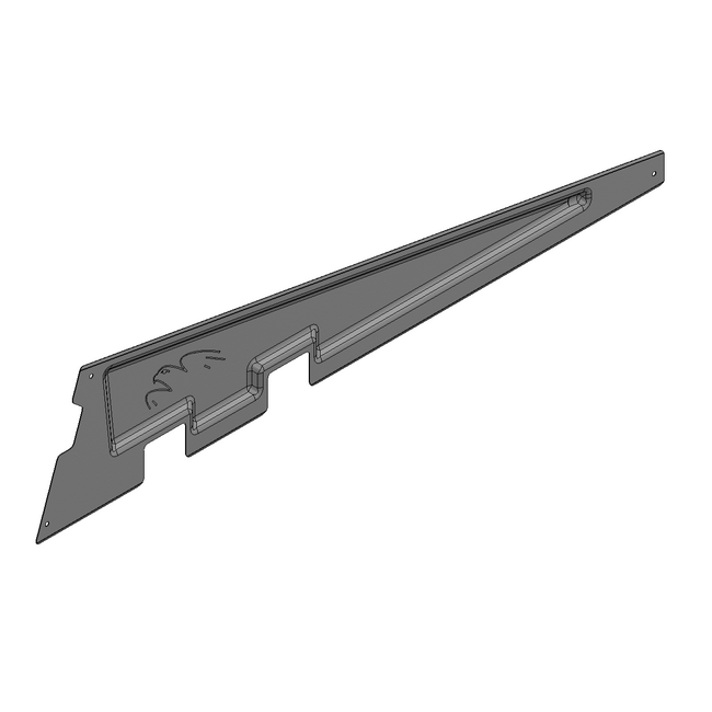 Van der Valk ValkPro+ Verz. Zijplaat Universeel L10°