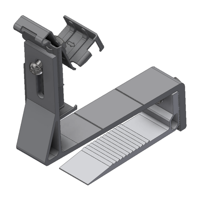 Van der Valk | ValkAce - Clamp | Alu. Slimline dakhaak