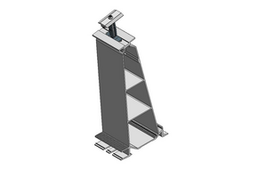 Van der Valk | ValkPro+ | Alu. Achtervoet midden P10°