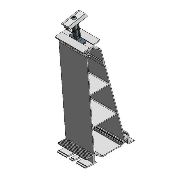 Van der Valk ValkPro+ Alu. Achtervoet midden P10°