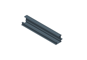 Van der Valk | ValkPitched - Insert | Alu. Inlegprofiel midden | 30mm | Zwart