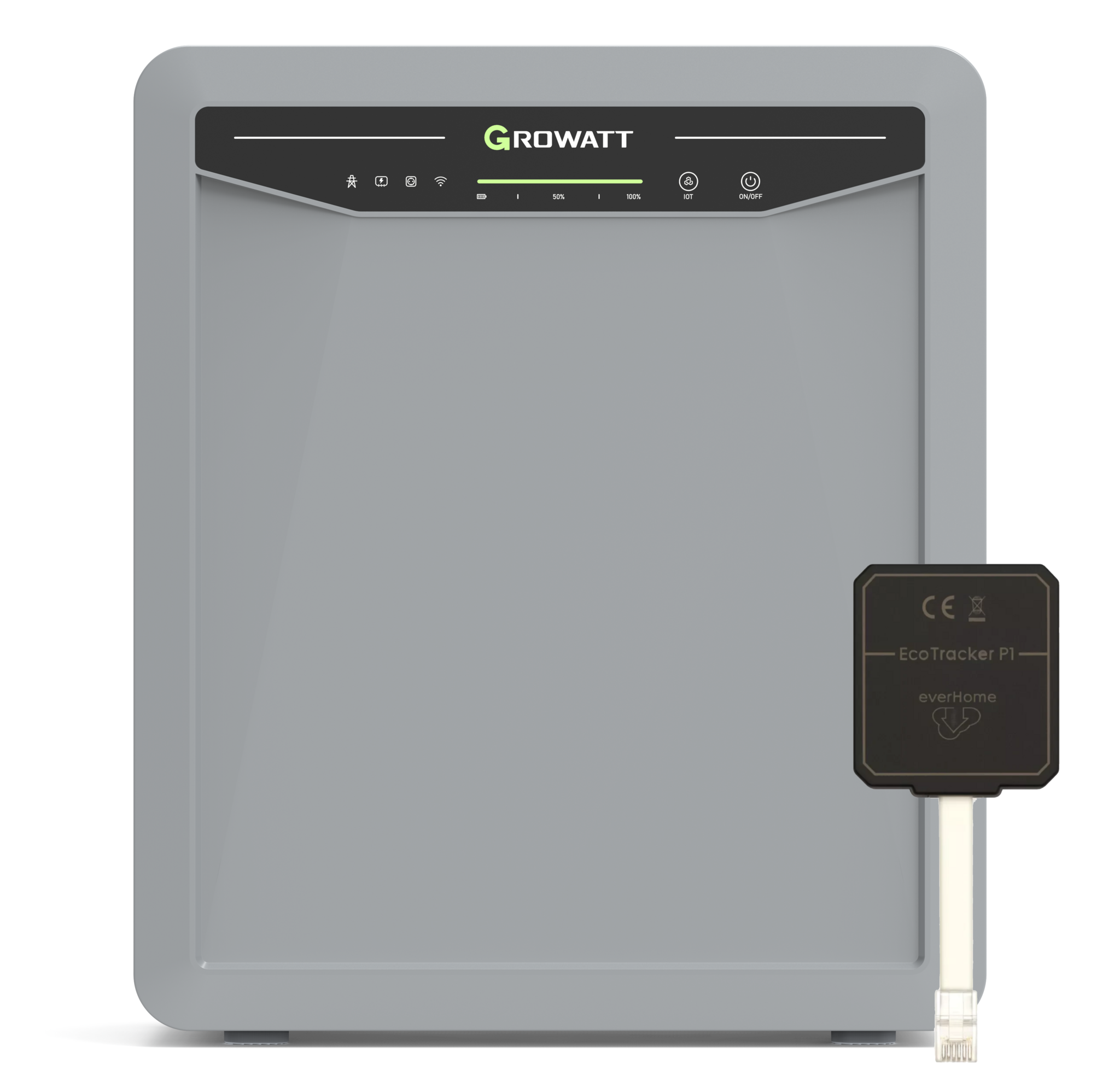 Growatt AURA5000 + Everhome P1-meter