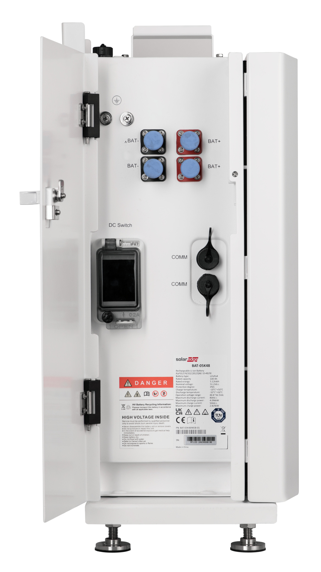 SolarEdge Home Battery 48V, Low Voltage, 4,85kWh