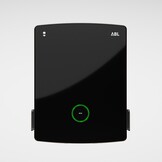 Wallbox ABL eM4 (22 kW / Dubbel / RCBO / Sluiter / Extender / Standaard / Zwart)