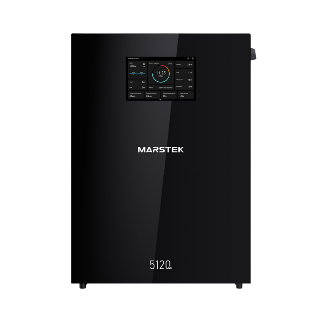 Marstek MARS I PLUS 12kW Hybride Bundel - 5.12kWh LFP Batterij - 3-Fase ESS