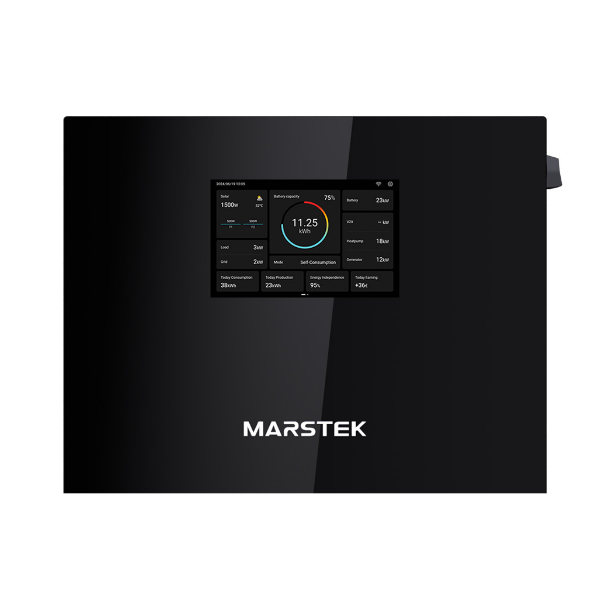 Marstek MARS I PLUS 12kW Hybride Bundel - 5.12kWh LFP Batterij - 3-Fase ESS