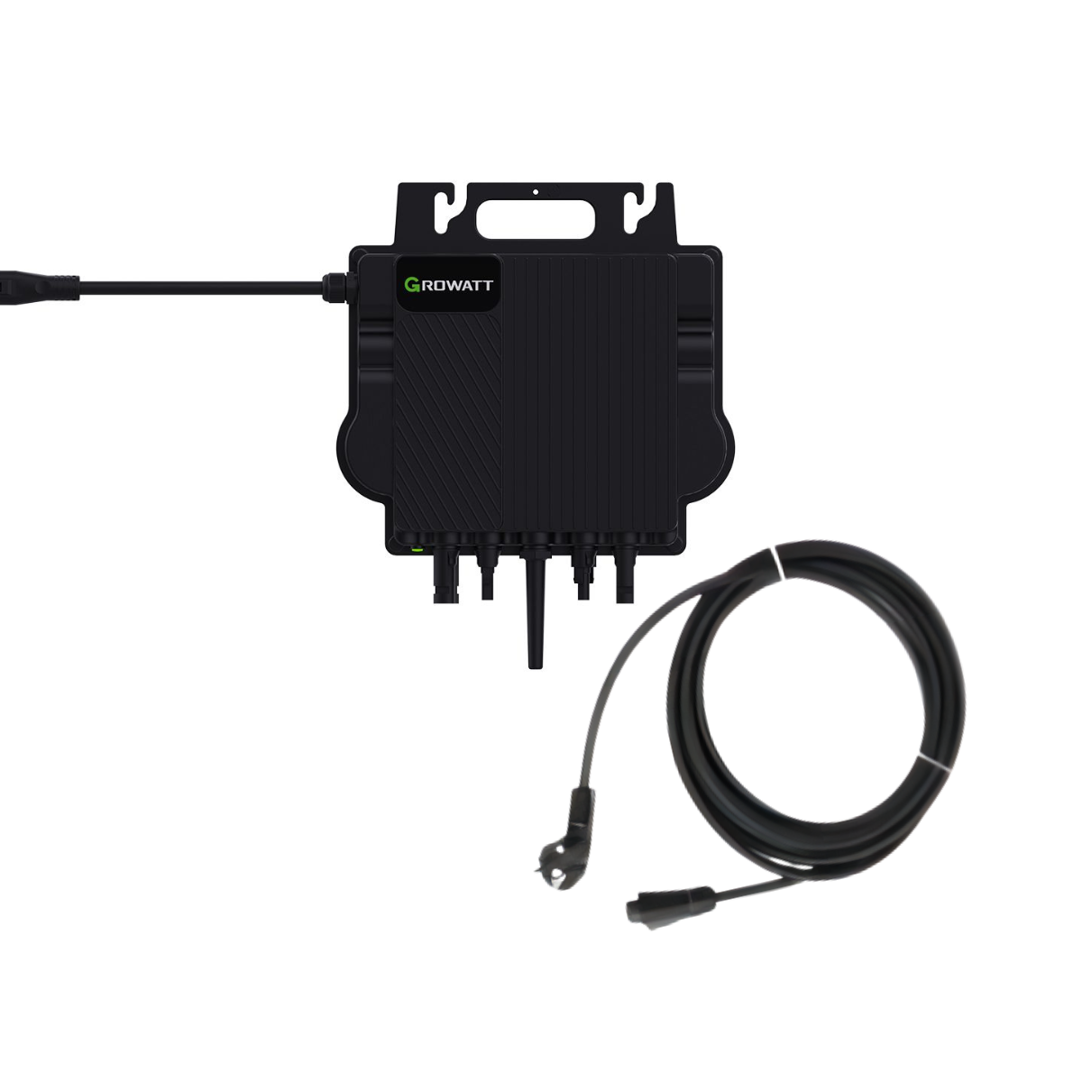 Growatt NEO 800M-X (WF) Micro-omvormer incl. Growatt NEO AC-stroomkabel (5 m, 1.5 mm²)