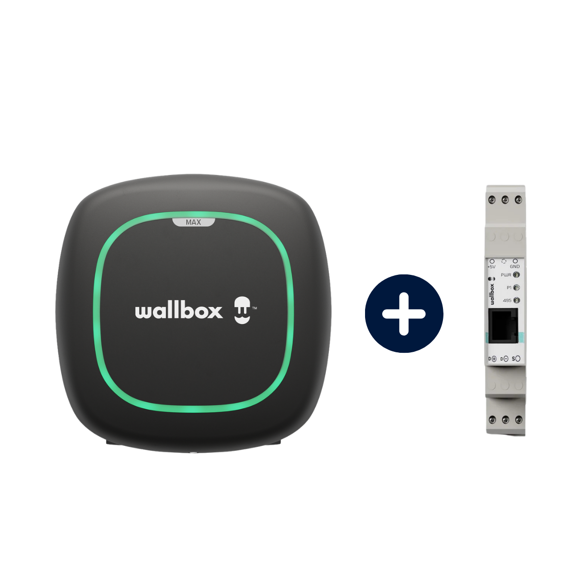 Wallbox Pulsar Max met P1-Meter (22kW / 7 Meter / Type 2)