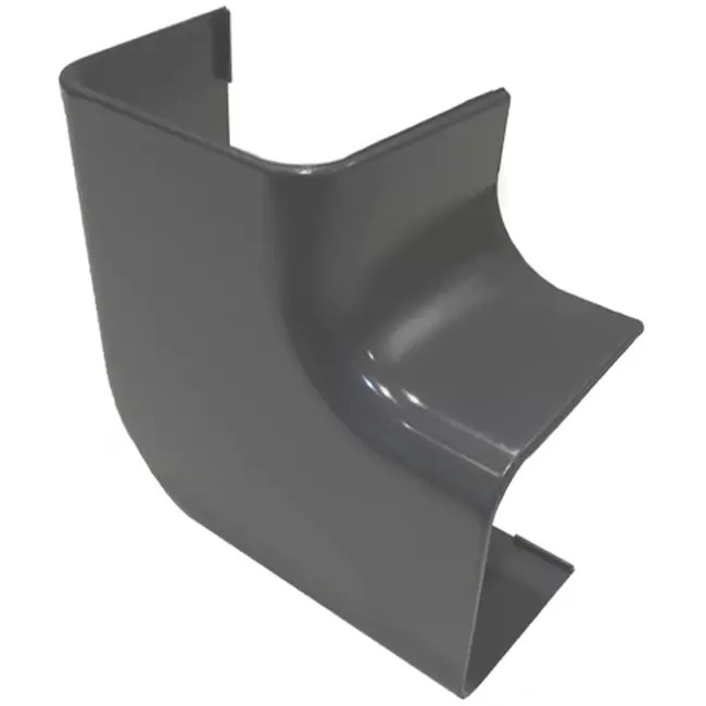 ClimaPlus CP7055-FLA Haakse platte bocht Zwart