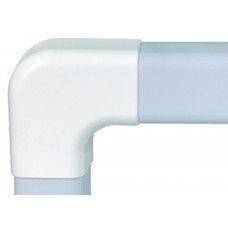 ClimaPlus CP7055-FLA Haakse platte bocht Zwart