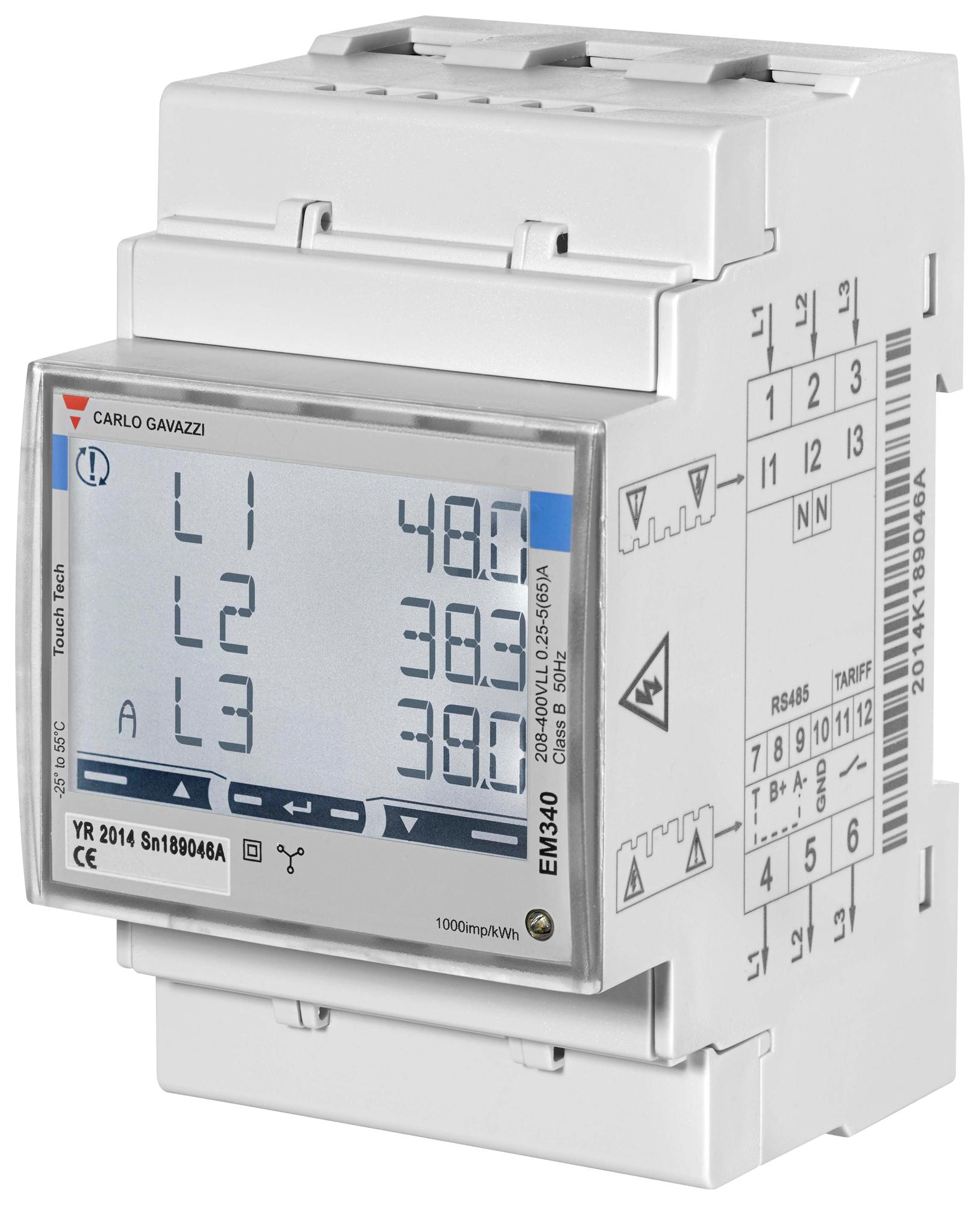 Wallbox Mid Meter (3PH tot 65A)