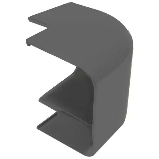 ClimaPlus CP7055-EXT Haakse buitenbocht Zwart