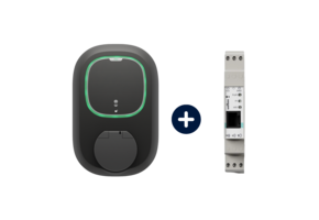 Wallbox Pulsar Pro met P1-Meter (22kW / Socket / Type 2 / 4G / RFID)
