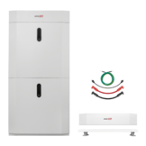 SolarEdge Home Battery 48V – 9,7 kWh complete set incl. BMS, voet & afdekkit (voor Home Hub omvormer)