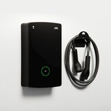 Wallbox ABL eM4 (22 kW / Enkel / Sluiter / Extender / Standaard / Zwart)