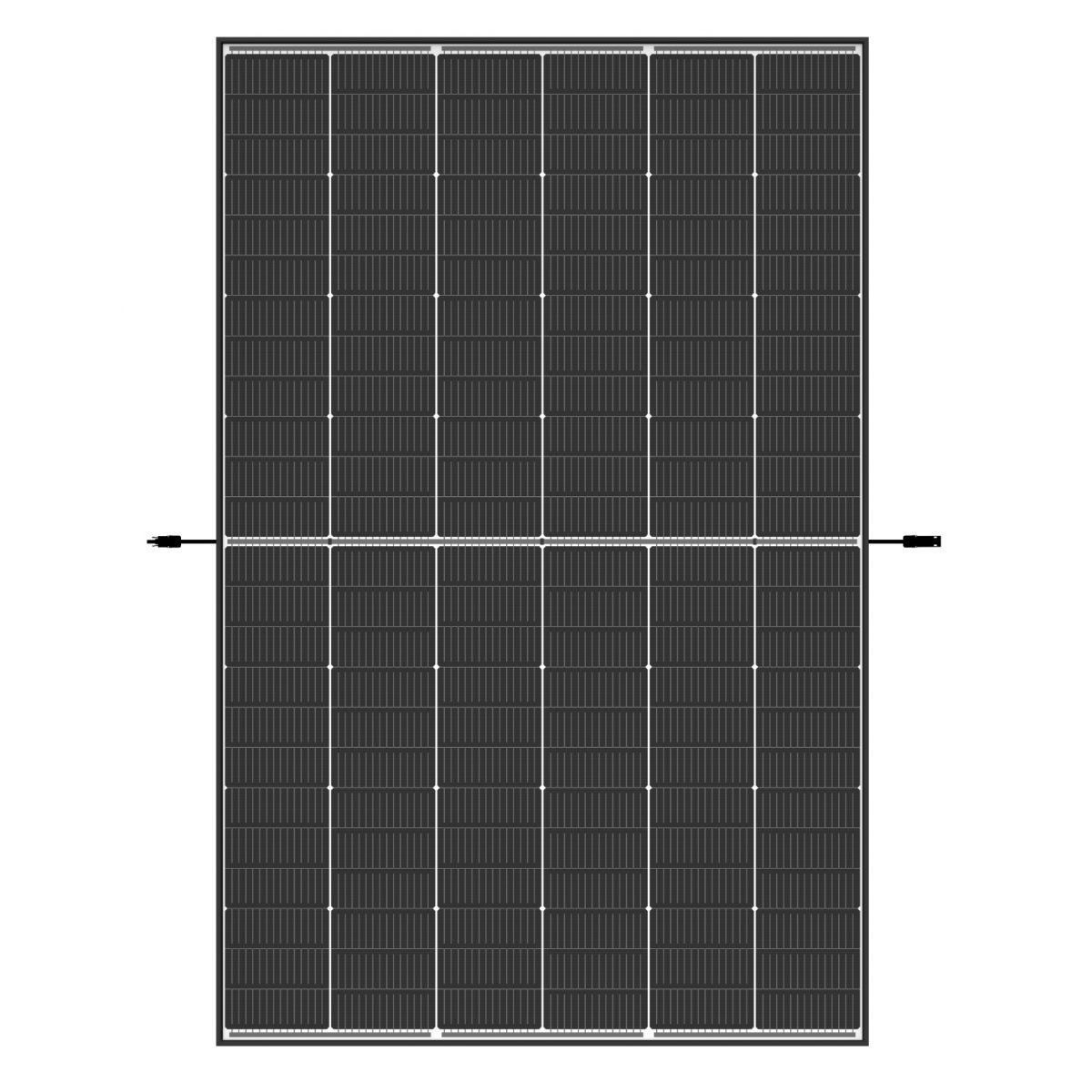 Trina Vertex S+ N-Type Dubbel Glas 465W - Triple-Cut 1500V Zwart Frame Zonnepaneel