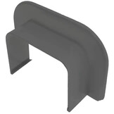 ClimaPlus CP7055-WAL Muurrosette vlak Zwart