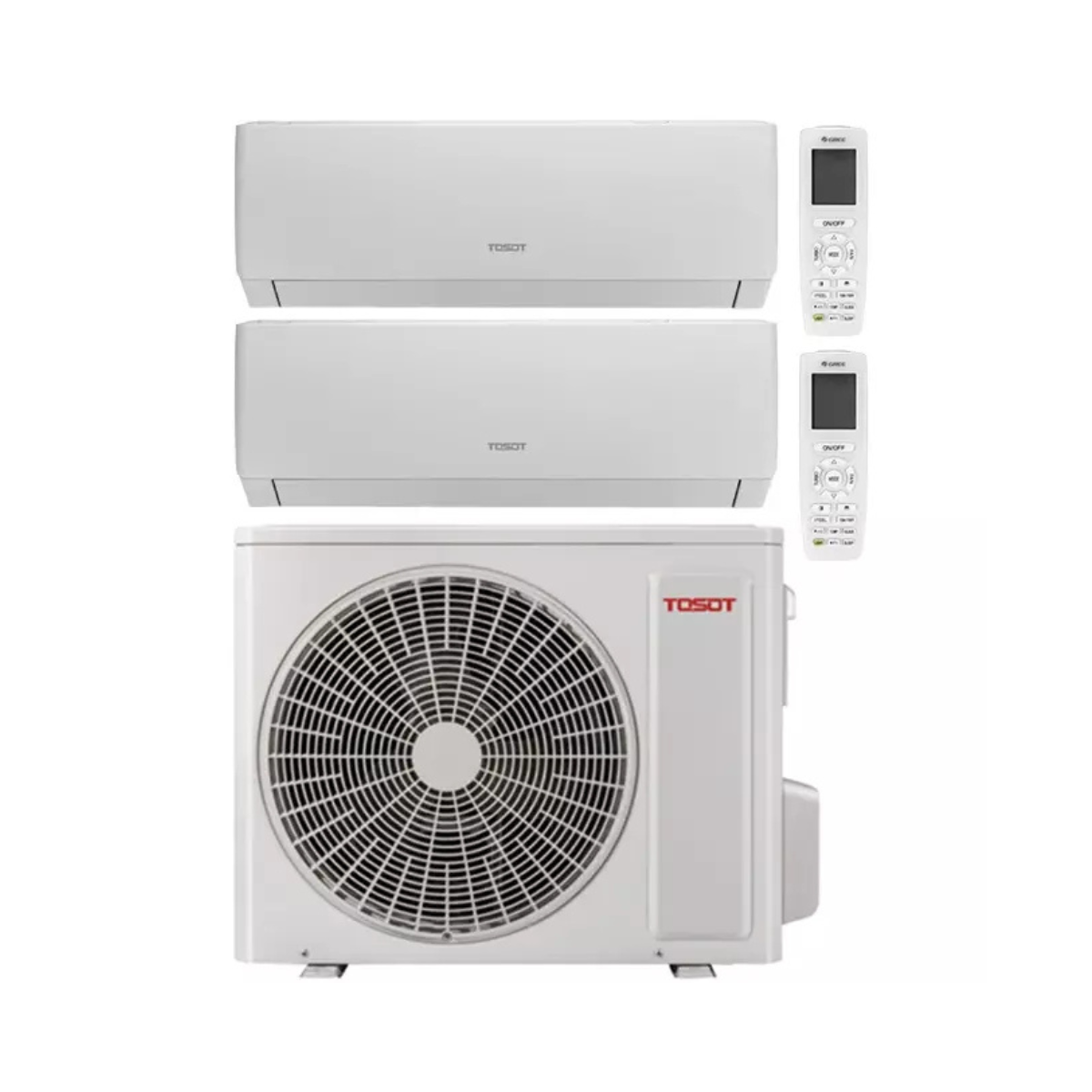 Tosot PULAR by GREE Multi split Inverter airco 0912P R32 5,2 kW - Set