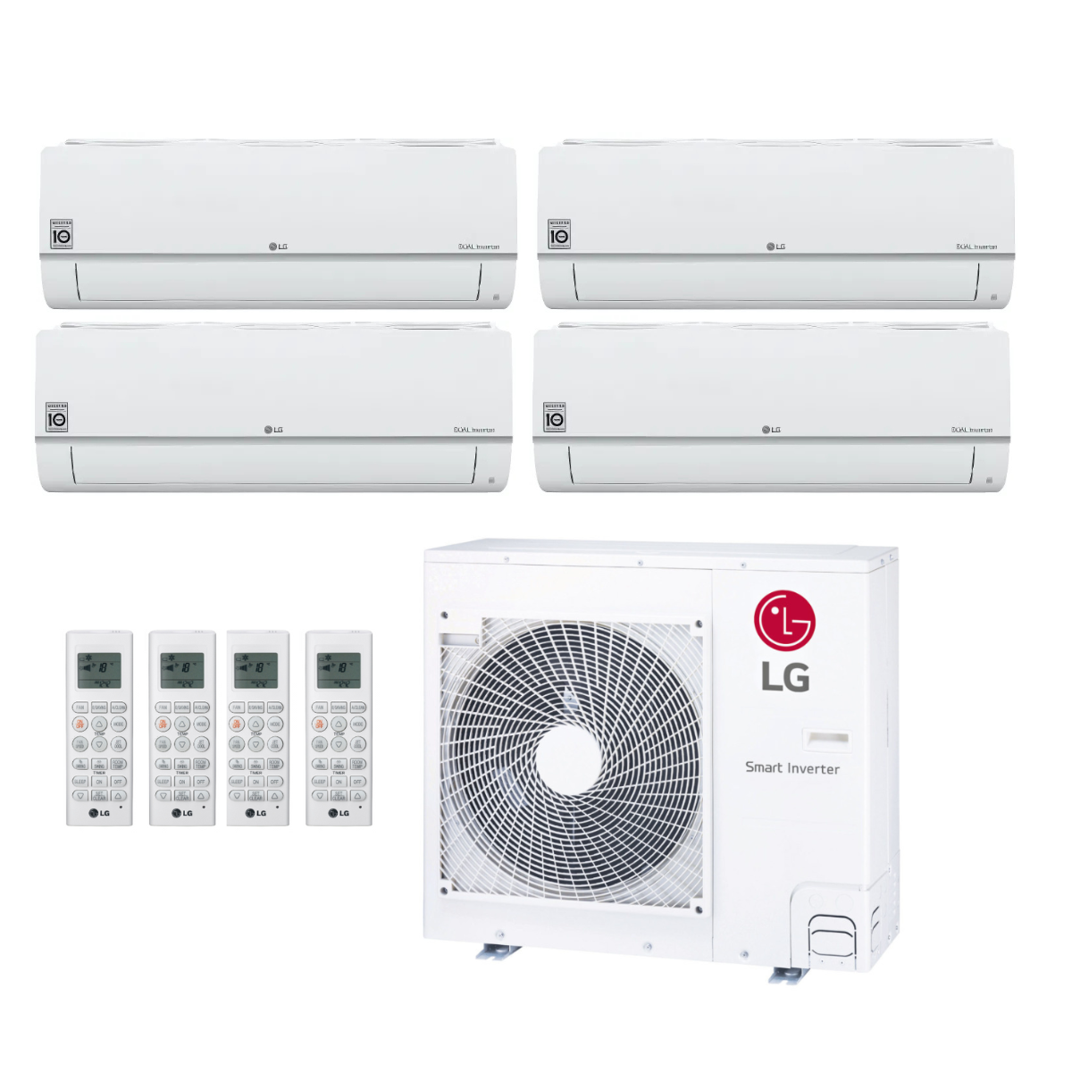 LG MU4R27-09121218 Multi-split airco 7.9kW - Set