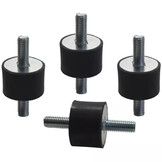 Vibratiedempers voor buitenunits set van 4 stuks