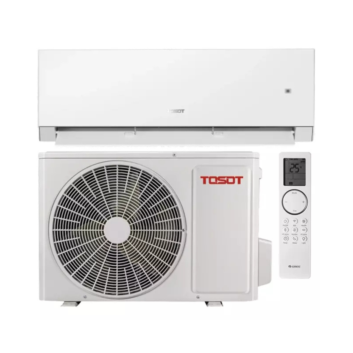Tosot CLIVIA by GREE Inverter airco Wit R32 5,3 kW - Set