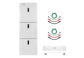 SolarEdge Home Battery 48V – 14,55 kWh complete set incl. BMS, voet & afdekkit (voor Home Hub omvormer)