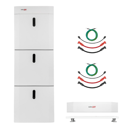 SolarEdge Home Battery 48V – 14,55 kWh complete set incl. BMS, voet & afdekkit (voor Home Hub omvormer)