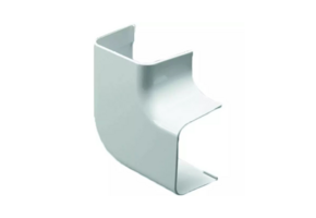 ClimaPlus CP7055-FLA Haakse platte bocht Wit