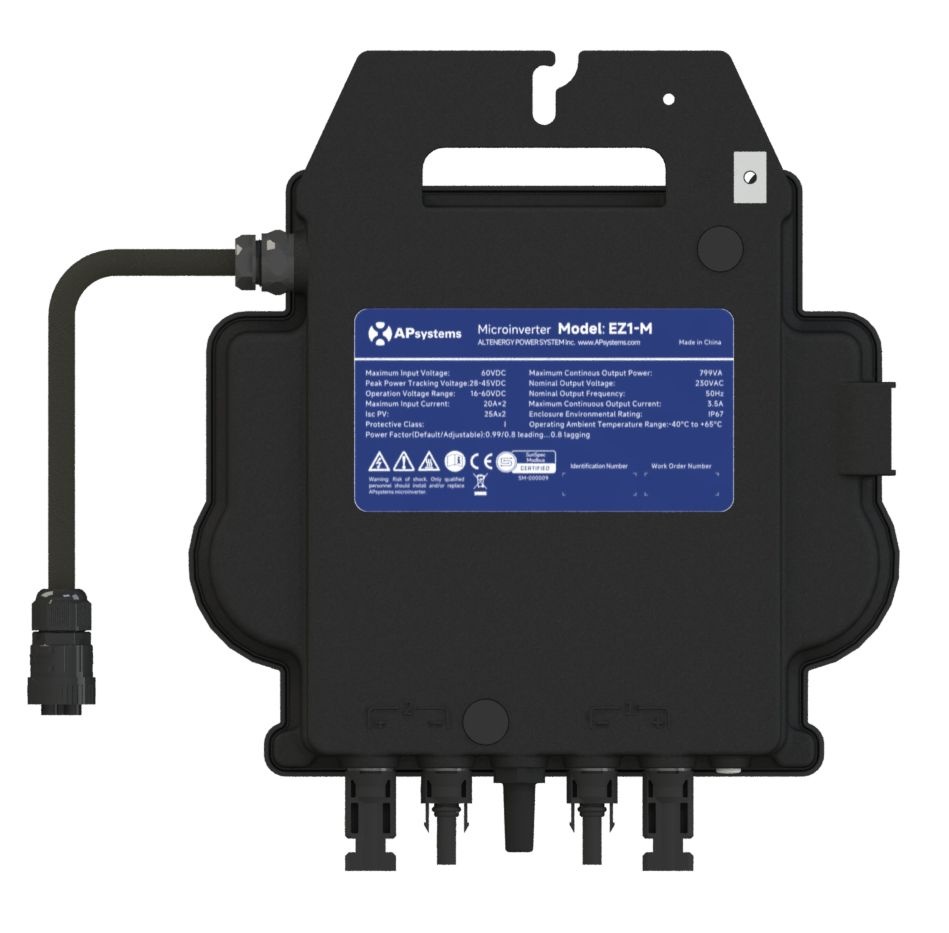 APSystems EZ1-M-EU (800W) + Power Cord (5m)