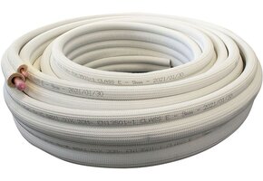 Duo geisoleerde koelleiding 1/4-5/8" rol 20 meter
