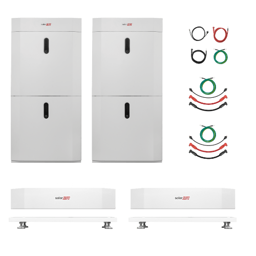 SolarEdge Home Battery 48V – 19,4 kWh complete set incl. BMS, voet & afdekkit (voor Home Hub omvormer)