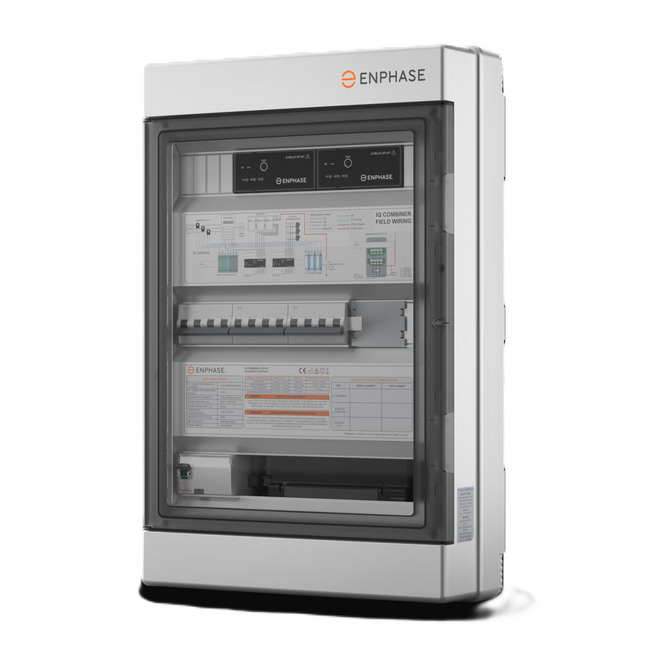 Enphase IQ Combiner 2 EU - 3-fase communicatieset met beveiliging (voorgeconfigureerd)