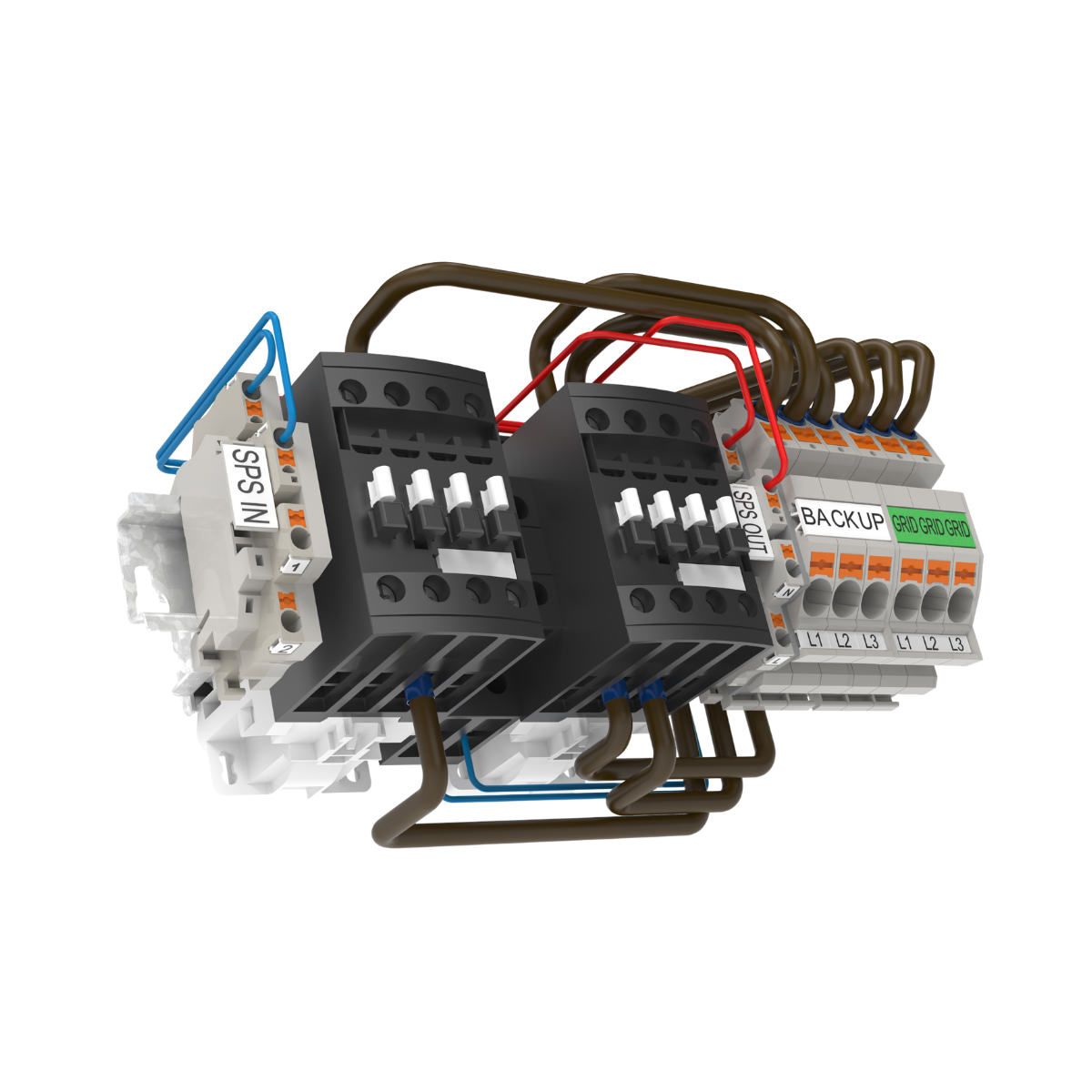 SMA Backup 3P Kit - Meterkastmontage (DIN-rail) - 63A - Voor Sunny Tripower Hybrid X