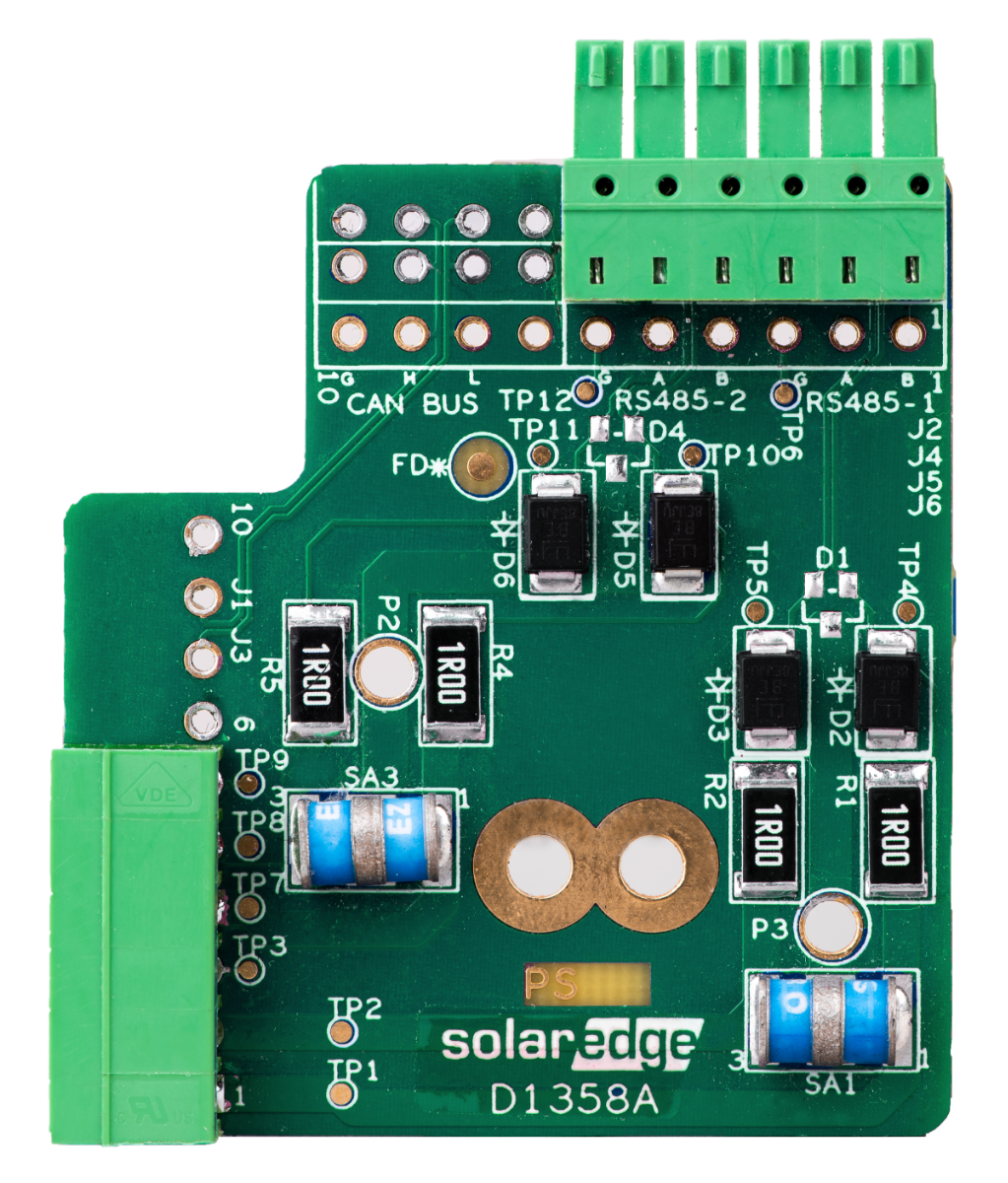 SolarEdge RS485 Overspannings beveiligingsset voor omvormers met SetApp configuratie (compatibel met 3PH SE25K, 30K-40K)