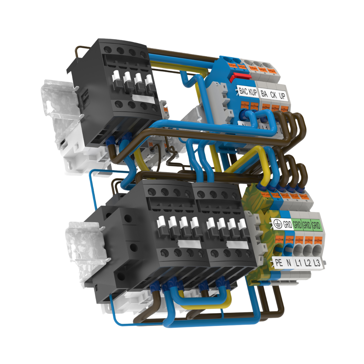 SMA Backup 4P Kit - Meterkastmontage (DIN-rail) - 63A - Voor Sunny Tripower Hybrid X
