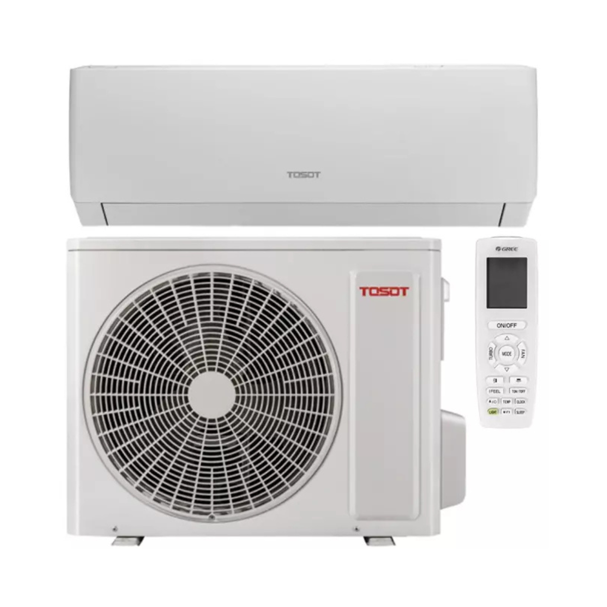 Tosot PULAR by GREE Inverter airco Wit R32 2,5 kW - Set