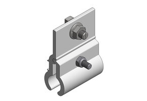 ValkPitched Aluminium kalzip klem | profiel verticaal