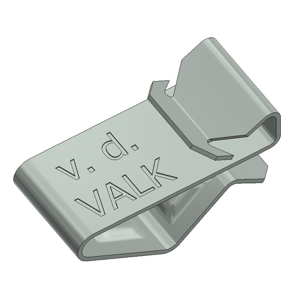 Valk RVS Kabelklem klein