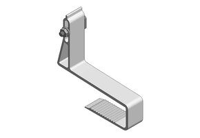 ValkPitched Slimline Aluminium dakhaak 40-50 mm | twist
