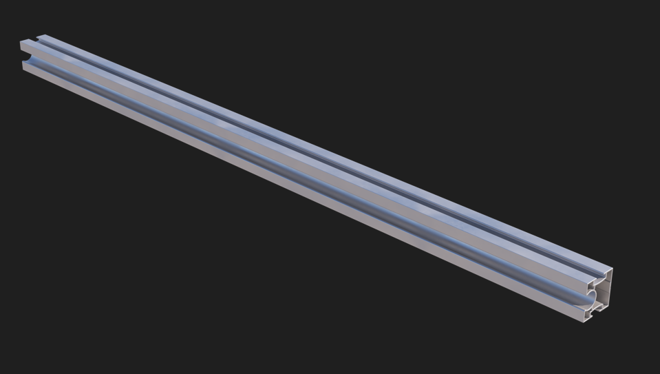 Blubase RoBoost Montagerail ER lengte 5840mm